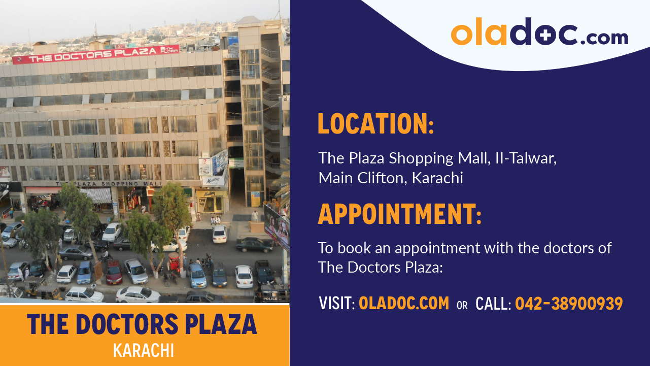 Location Of The Doctors Plaza Karachi
